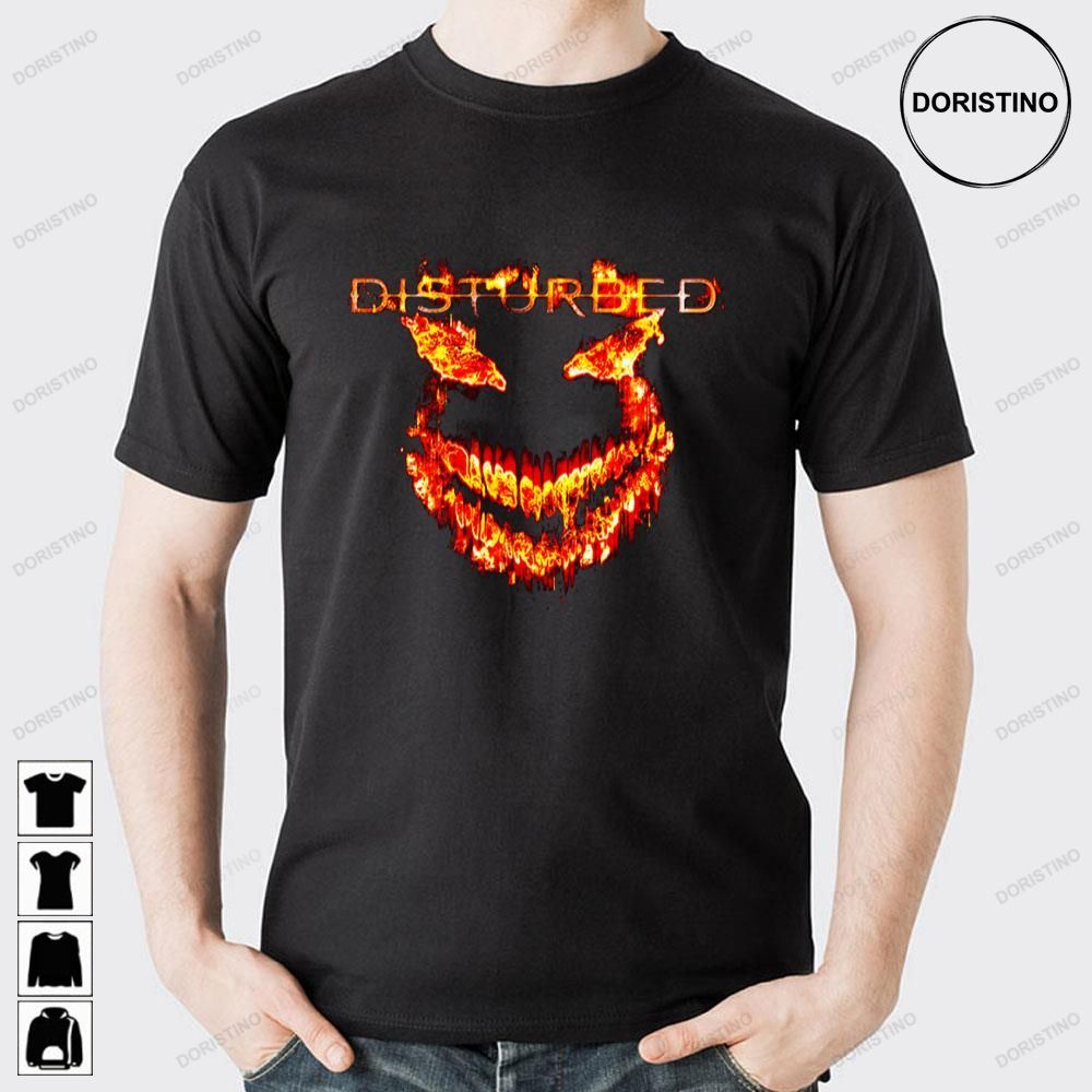 Fire Skull Disturbed Trending Style